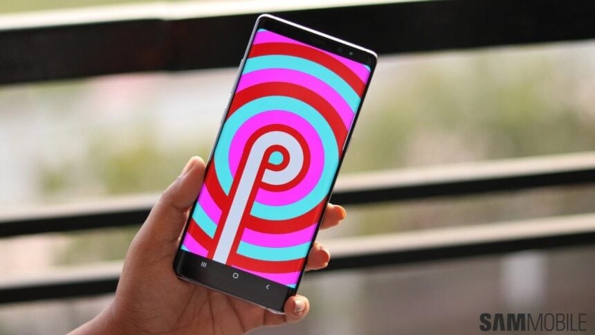 android 9 pie beta galaxy s8 s8 plus e note 8
