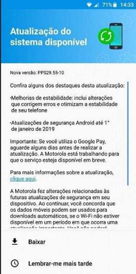 Moto G6 e G6 Play podem receber o Android 9.0 Pie em breve android 9 pie moto g6 g6 play
