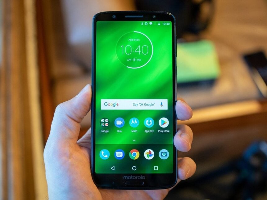 moto g6 plus android 9 pie atualizacao brasil
