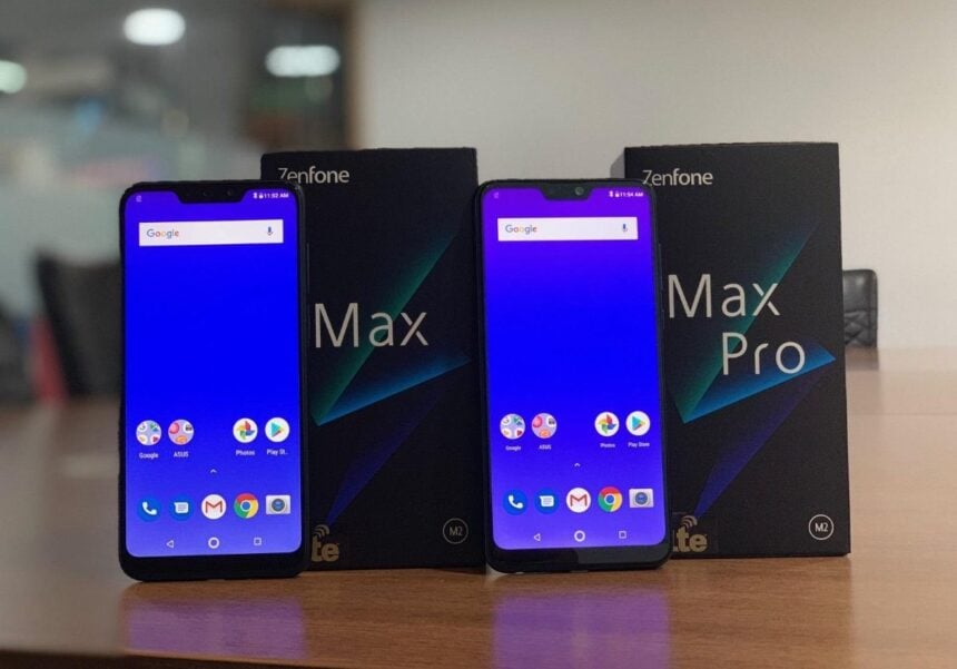 asus zenfone max pro m2 e max m2