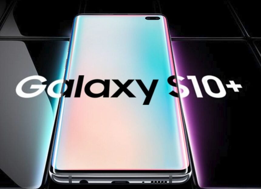 Galaxy S10+ recebe atualização para o leitor biométrico.