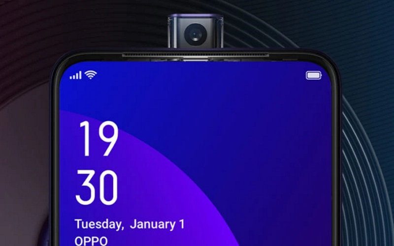 oppo f11 pro camera retratil