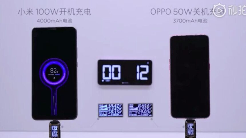 carregador super rapido xiaomi 100w