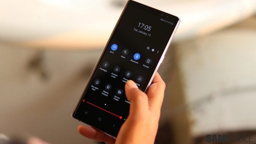 galaxy note 8 android 9 pie no brasil