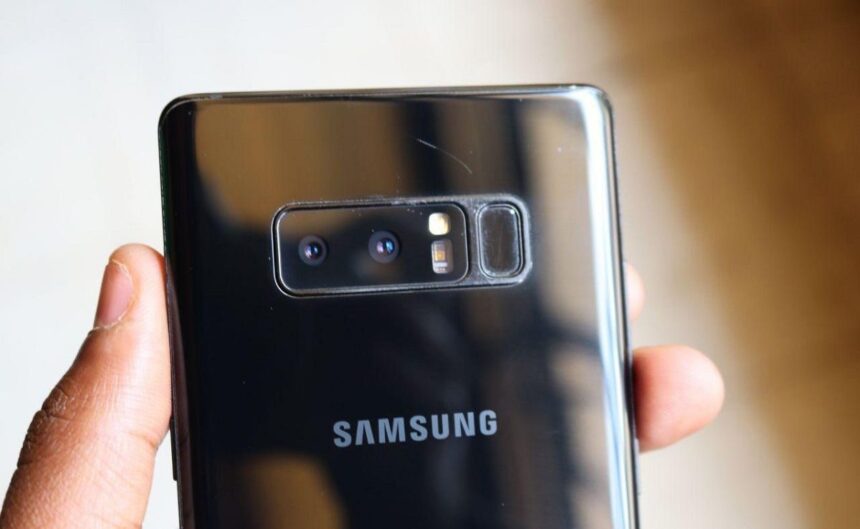 galaxy note 8 recebe atualizacao de seguranca de marco