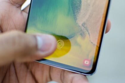 galaxy s10 sensor de digitais ultrasonico