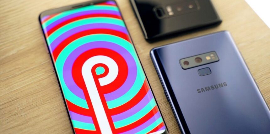 samsung android 9 pie galaxy brasil