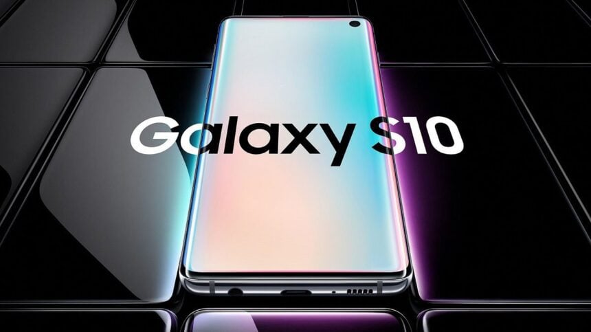 samsung galaxy s10 leitor biometrico aparece sob luz solar