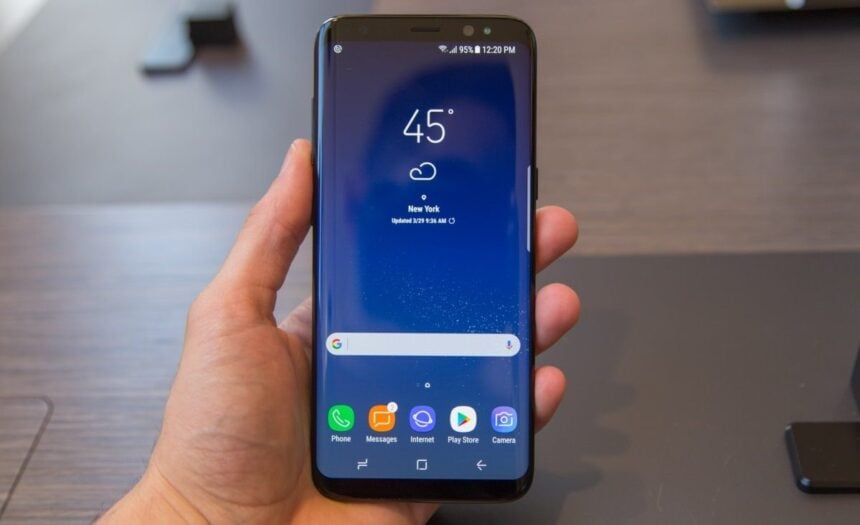 samsung galaxy s8 android 9 pie