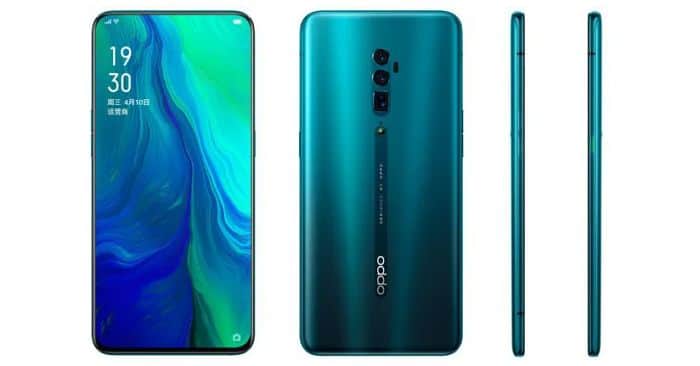 Oppo Reno Pro é exibido em conceito com lente em periscópio Conceito do Oppo Reno Pro revela lente em periscópio.