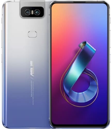Tela do Zenfone 6 prata