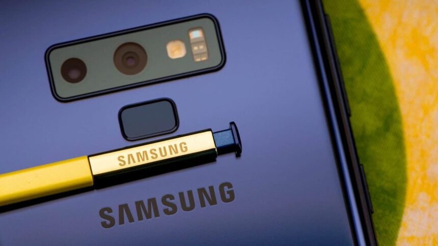galaxy note 10 pode passar por alteracao de design