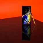 galaxy note 9 com a caneta spen