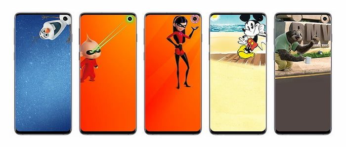 Samsung Galaxy S10 e S10e ganham papéis de parede da Disney Papéis de parede oficiais da Disney para os Samsung Galaxy S10 e S10e.