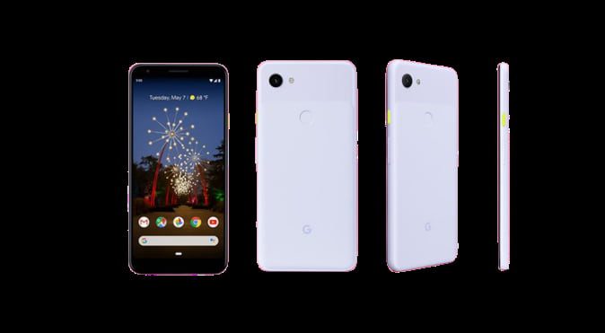 Google Pixel 3a e Pixel 3a XL são anunciados durante a I/O 2019 Google Pixel 3a XL na cor branca.