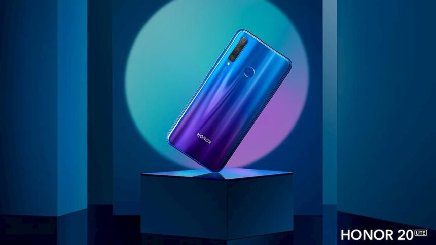 huawei honor 20 lite lançamento
