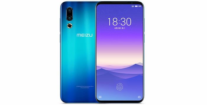 Meizu 16Xs é anunciado com Snapdragon 675 e câmera traseira tripla Meizu 16Xs na cor azul.