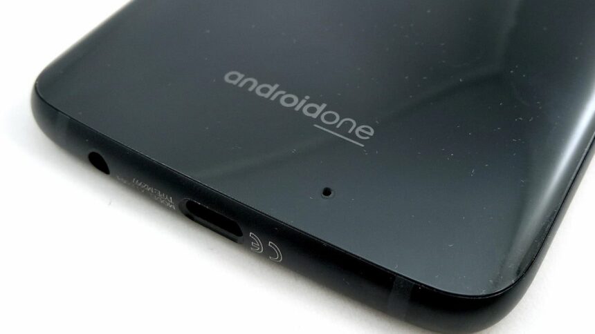 motorola one vision na cor azul
