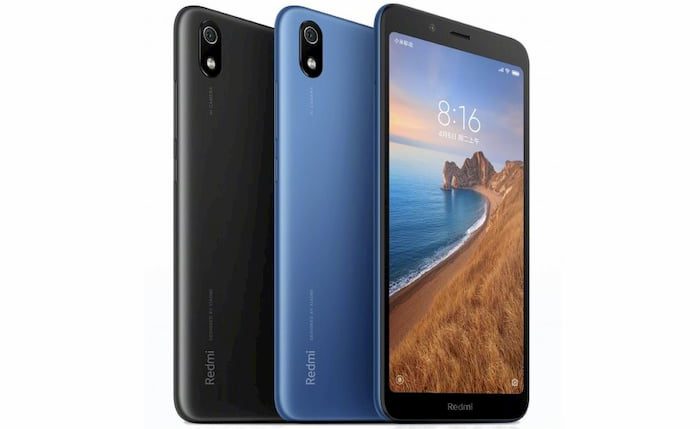 Redmi 7A é anunciado com bateria de 4.000 mAh e Android 9 Pie Redmi 7A nas cores preto e azul.