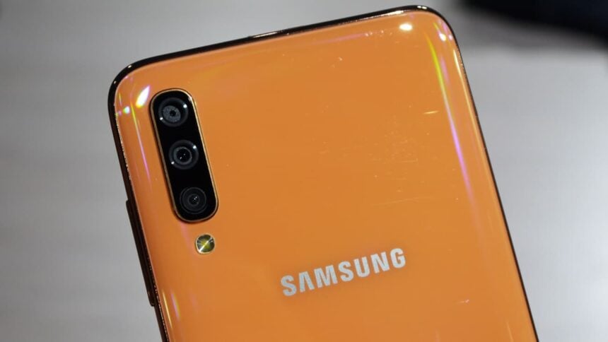 samsung galaxy a70 atualizacao maio