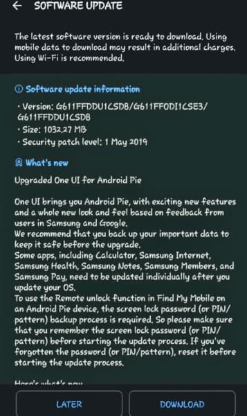 Samsung Galaxy J7 Prime 2 é atualizado oficialmente para o Android 9 Pie prime 2 tv android 9 pie informações em ingles
