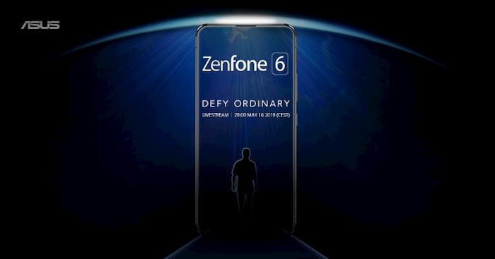 ZenFone 6: Vazam preços e variantes do dispositivo Foto de divulgação do evento de lançamento do ZenFone 6.