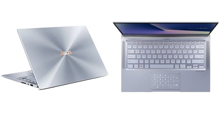 ASUS anuncia Zenbook Pro Duo e mais quatro notebooks para o Brasil Zenbook 14 prateado.