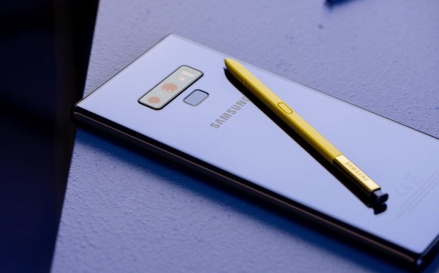 galaxy note 9 recebe pacote de seguranca de junho 2019