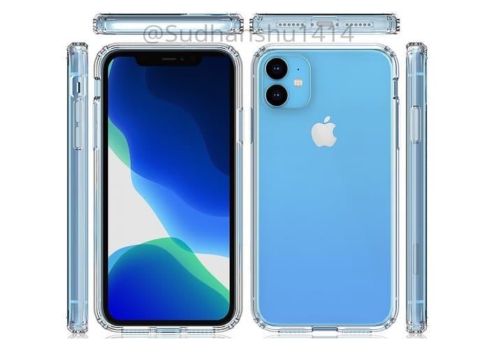 iPhone XR 2019 aparece em imagem com câmera dupla.