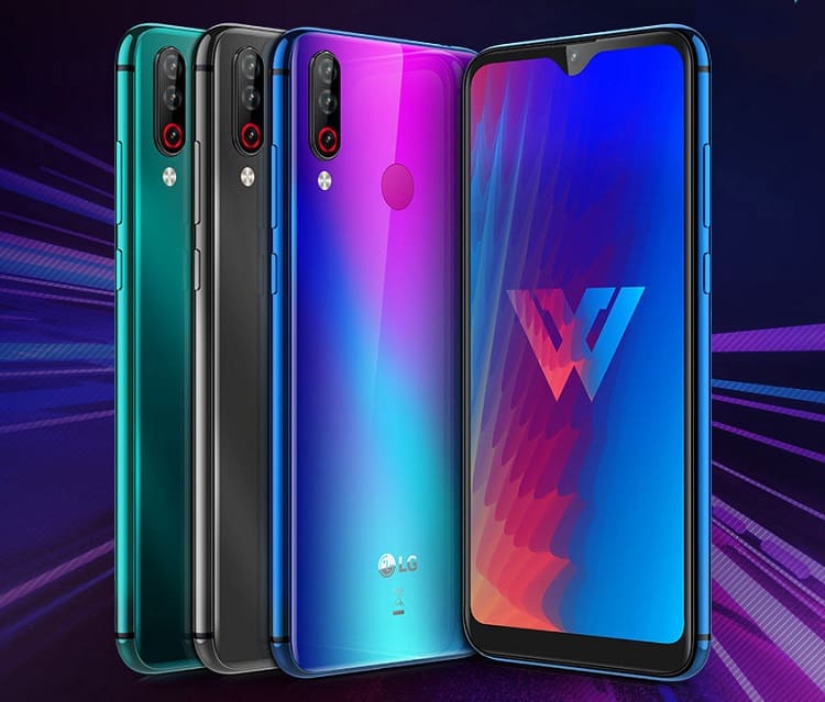 LG W10, W30 e W30 Pro são lançados na Índia com boas especificações LG W30 nas cores verde, cinza e azul.