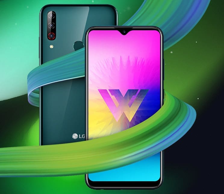 LG W10, W30 e W30 Pro são lançados na Índia com boas especificações LG W30 Pro na cor verde.