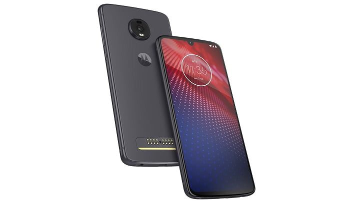 Motorola Moto Z4 conta com suporte à caneta Microsoft Surface Moto Z4 possui suporte à caneta Microsoft Surface.