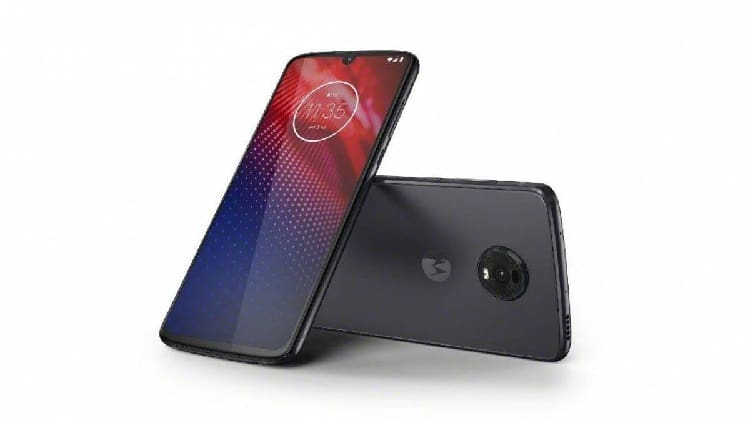 Motorola Moto Z4 só receberá atualização para o Android Q Moto Z4 na cor preto.
