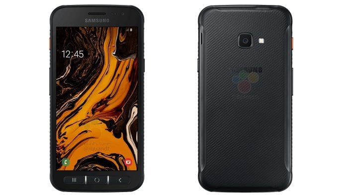 Galaxy XCover 4s tem design e especificações revelados em vazamento Samsung Galaxy Xcover 4s na cor preto.