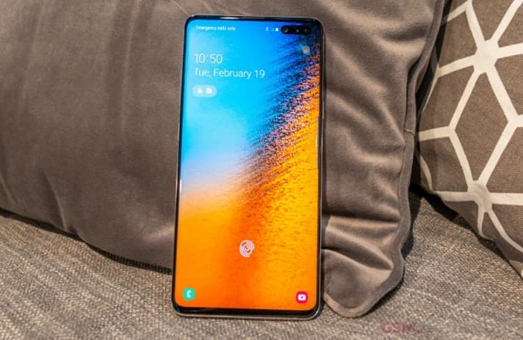 Galaxy S10 5G pacote de segurança de junho. 