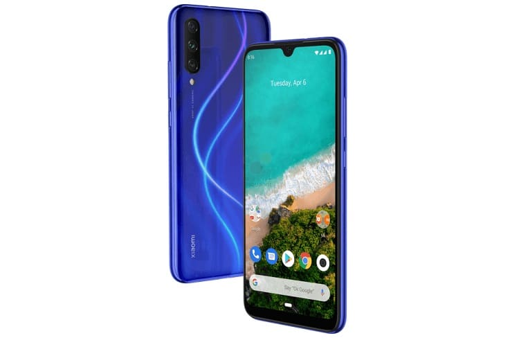 Xiaomi Mi A3 é lançado na Europa com Snapdragon 665 e 4 GB de RAM Xiaomi Mi A3 na cor azul.