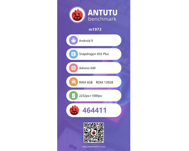 Meizu 16s Pro alcança alta pontuação em benchmark.