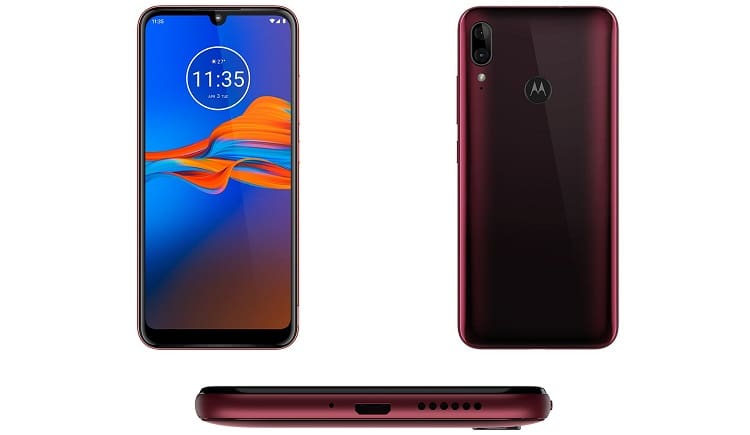 Motorola Moto E6 Plus passa por vazamento revelando seu visual Moto E6 Plus Cherry Red.