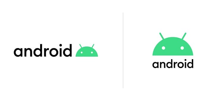 Android 10 - Google anuncia nomenclatura oficial e pequenas mudanças Novo logotipo Android.
