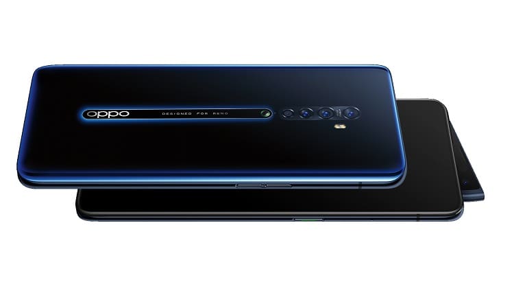Oppo Reno 2 preto.