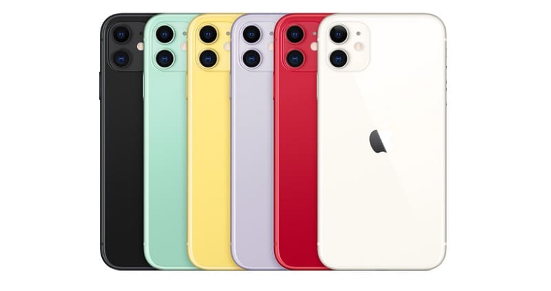 Apple iPhone 11, 11 Pro e 11 Pro Max são lançados com chip A13 Bionic iPhone 11 cores.