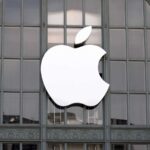 Logo da Apple.