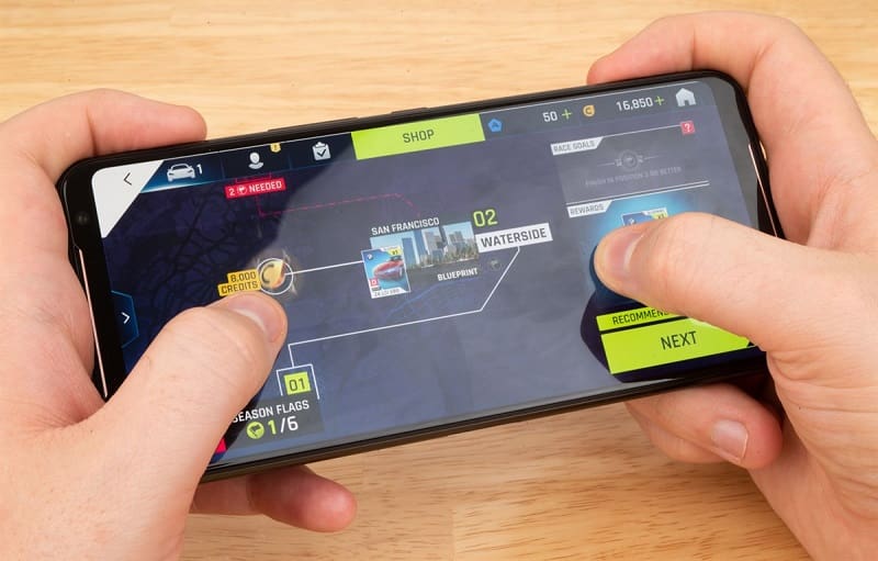 ASUS inclui novos jogos que suportam 120 fps na lista do ROG Phone 2 ROG Phone 2 novos títulos na lista.