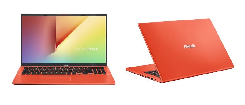 ASUS VivoBook 15 ganha novas cores no mercado brasileiro ASUS VivoBook 15 na cor coral.