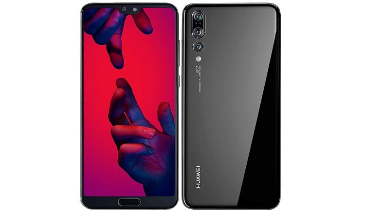 Huawei P20 e P20 Pro recebem o pacote de segurança de agosto de 2019 Huawei P20 Pro preto.