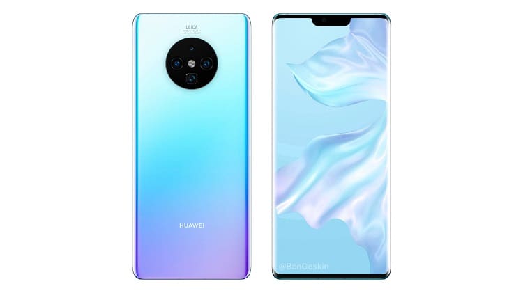Mate 30 e Mate 30 Pro tem data de lançamento revelada pela Huawei Renderização Mate 30.