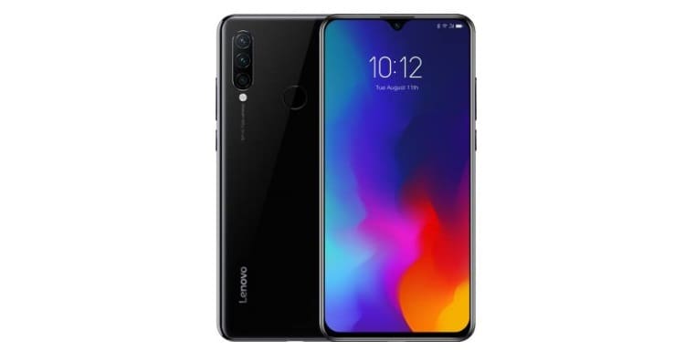 Lenovo K10 Note preto.