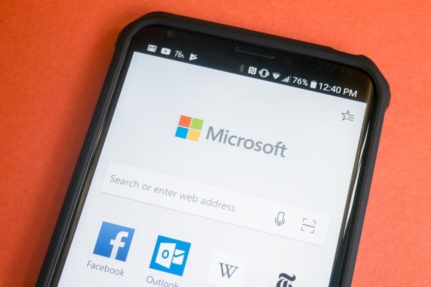 microsoft edge ganha modo escuro automatico android 10