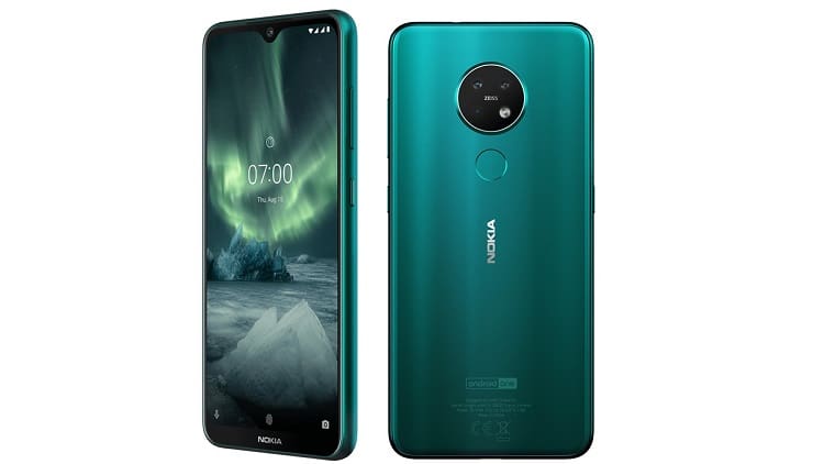 Nokia 6.2 e 7.2 são oficializados com chipset Snapdragon e câmera tripla Nokia 7.2 verde.