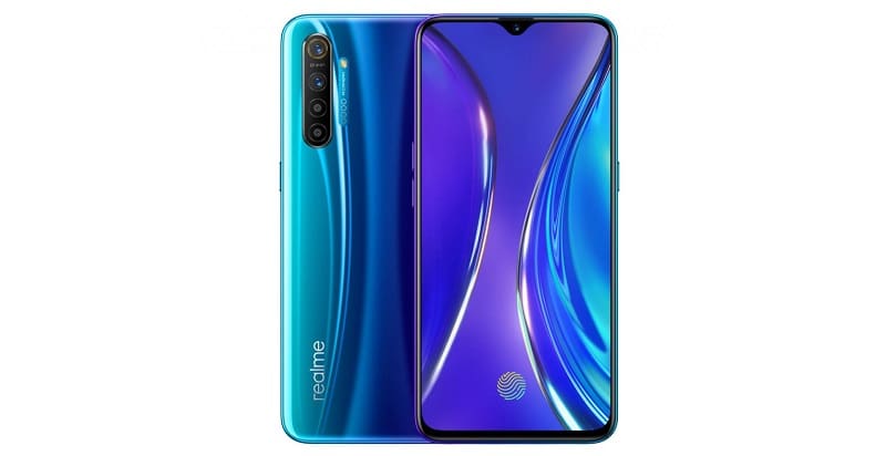 Realme X2 é oficializado com Snapdragon 730G e câmera quádrupla Oppo Realme X2 na cor azul.